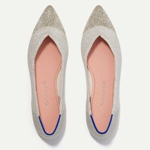 Rothy's The Point Diamond Metallic